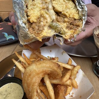 Odie B's Sunnyside - The Hustler and Mixed Bag of Fries. - Coffee & Tea Near Me - Denver, Colorado
