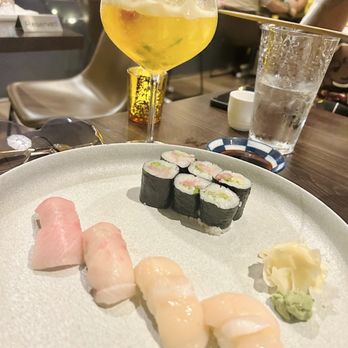Takara 14 - Yellowtail Scallion Roll Yellowtail Nigiri Scallop Nigiri - Japanese Near Me - Washington, DC, District of Columbia Takara 14 - Yellowtail Scallion Roll Yellowtail Nigiri Scallop Nigiri - Japanese Near Me - Washington, DC, District of Columbia