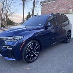SCF Auto Detaling - BMW X7 Shiny Wheels