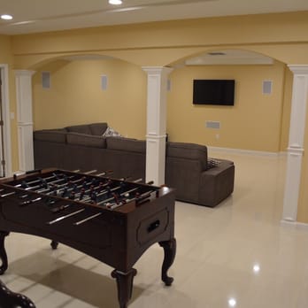 Deon Design - Finish basement, basement remodeling, built in home theater, custom decorative columns. - General Contractors Near Me - Little Ferry, New Jersey Deon Design - Finish basement, basement remodeling, built in home theater, custom decorative columns. - General Contractors Near Me - Little Ferry, New Jersey