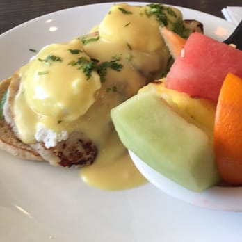 Broken Yolk Cafe - I think this was the western eggs Benedict? I don't remember the name, it had avocados and turkey tho! - Breakfast & Brunch Near Me - Del Mar, California