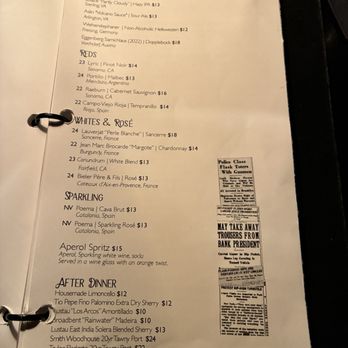 Denson Liquor Bar - Menu - Cocktail Bars Near Me - Washington, DC, District of Columbia