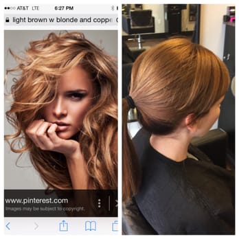 Prism Beauty Bar - This was the end result of Allison B's hair after Hayley finished the correction. The picture to the right is the request. - Hair Salons Near Me - Tyler, Texas Prism Beauty Bar - This was the end result of Allison B's hair after Hayley finished the correction. The picture to the right is the request. - Hair Salons Near Me - Tyler, Texas