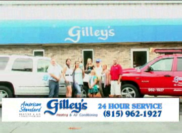 Slide of Gilley's Heating & Air Conditioning