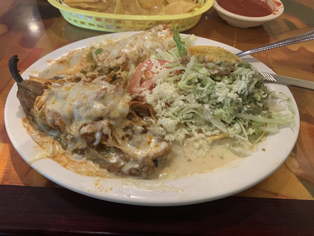 Food from Los Dos Amigos