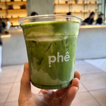 Phe - Matcha Einspanner - Coffee & Tea Near Me - Seattle, Washington