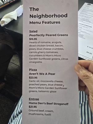 Menu photo 7 The Neighborhood Seattle, WA Menu photo 7 The Neighborhood Seattle, WA