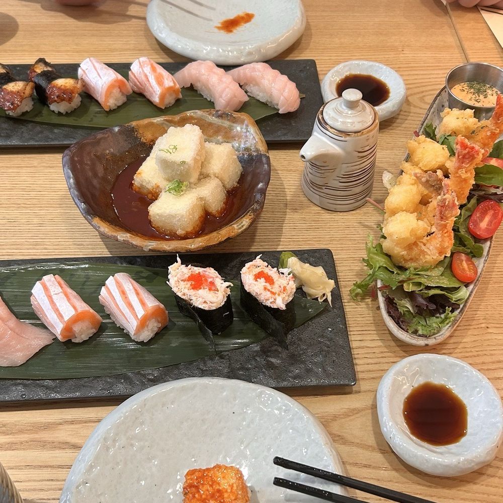 Tom Sushi - Ebi mayo Spicy Agedashi Tofu Salmon Belly Nigiri Dungeness Crab Nigiri Unagi Nigiri Toro Nigiri - Sushi Bars Near Me - Vancouver, British Columbia Tom Sushi - Ebi mayo Spicy Agedashi Tofu Salmon Belly Nigiri Dungeness Crab Nigiri Unagi Nigiri Toro Nigiri - Sushi Bars Near Me - Vancouver, British Columbia