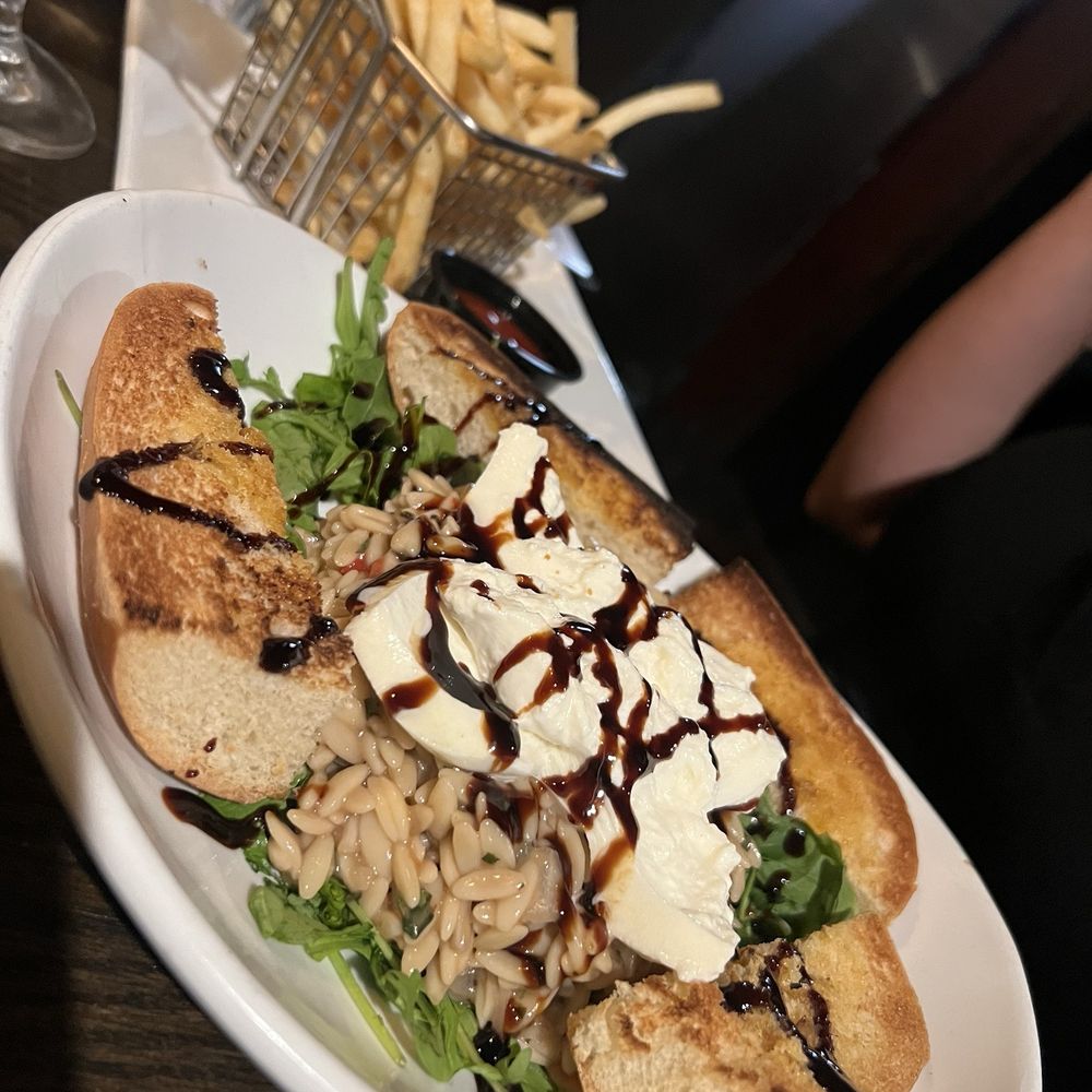 Orzo Burrata Salad