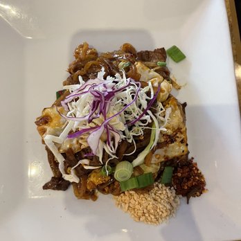 Thai Kitchen - Pad Thai. Very small portion, probably could have fit it in my hands. - Thai Near Me - Albuquerque, New Mexico