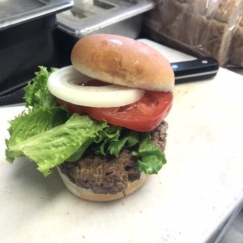 Grubbs - Standard hamburger all the way. Veggies are always fresh and stacked up high. - Breakfast & Brunch Near Me - Linville, North Carolina Grubbs - Standard hamburger all the way. Veggies are always fresh and stacked up high. - Breakfast & Brunch Near Me - Linville, North Carolina