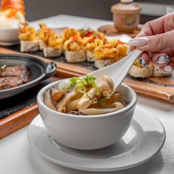 O Fine Japanese Cuisine - Miso Soup with Mixed Mushroom