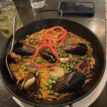 Oyo - Seafood Paella - Latin American Near Me - Pleasanton, California Oyo - Seafood Paella - Latin American Near Me - Pleasanton, California