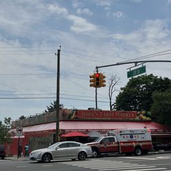 John's Farm Market - It's right on the corner and usually without emergency vehicles out front!
