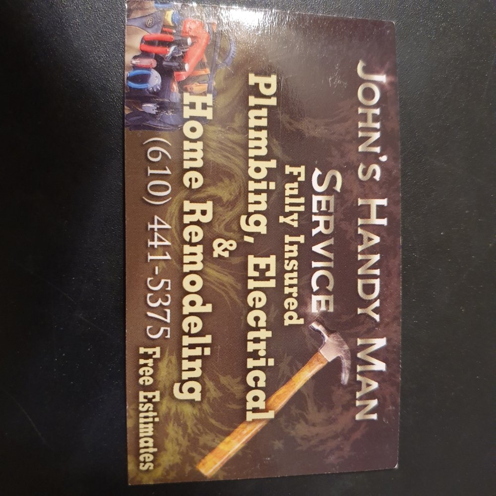 Slide of John's Handy Man Service