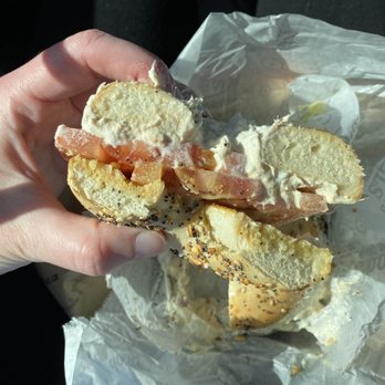 Bruegger's Bagels - Hot Tuna $6.29 - Bagels Near Me - Raleigh, North Carolina Bruegger's Bagels - Hot Tuna $6.29 - Bagels Near Me - Raleigh, North Carolina