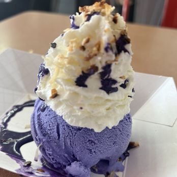 Button Up Cafe - Ube ice cream - Breakfast & Brunch Near Me - Pearl City, Hawaii Button Up Cafe - Ube ice cream - Breakfast & Brunch Near Me - Pearl City, Hawaii