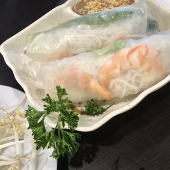 Lobster & Pho - Summer rolls (I think on the menu they called them fresh spring rolls) - Seafood Near Me - Independence, Ohio Lobster & Pho - Summer rolls (I think on the menu they called them fresh spring rolls) - Seafood Near Me - Independence, Ohio