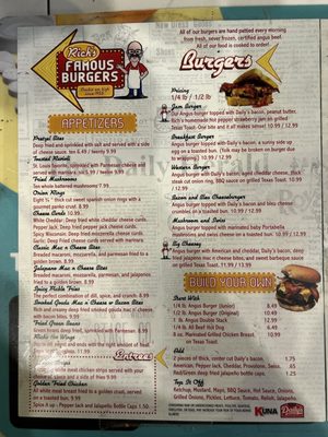 Menu photo 4 Rich's Famous Burgers Saint James, MO