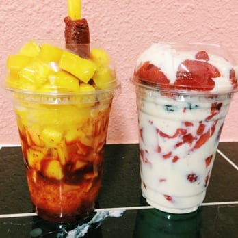 Snacks - Left mangonada 5.50 Right fresca con creama 5.50 - Desserts Near Me - San Mateo, California Snacks - Left mangonada 5.50 Right fresca con creama 5.50 - Desserts Near Me - San Mateo, California