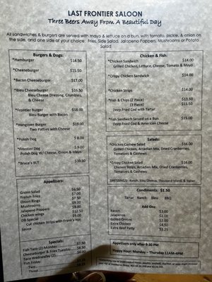 Last Frontier Saloon by null