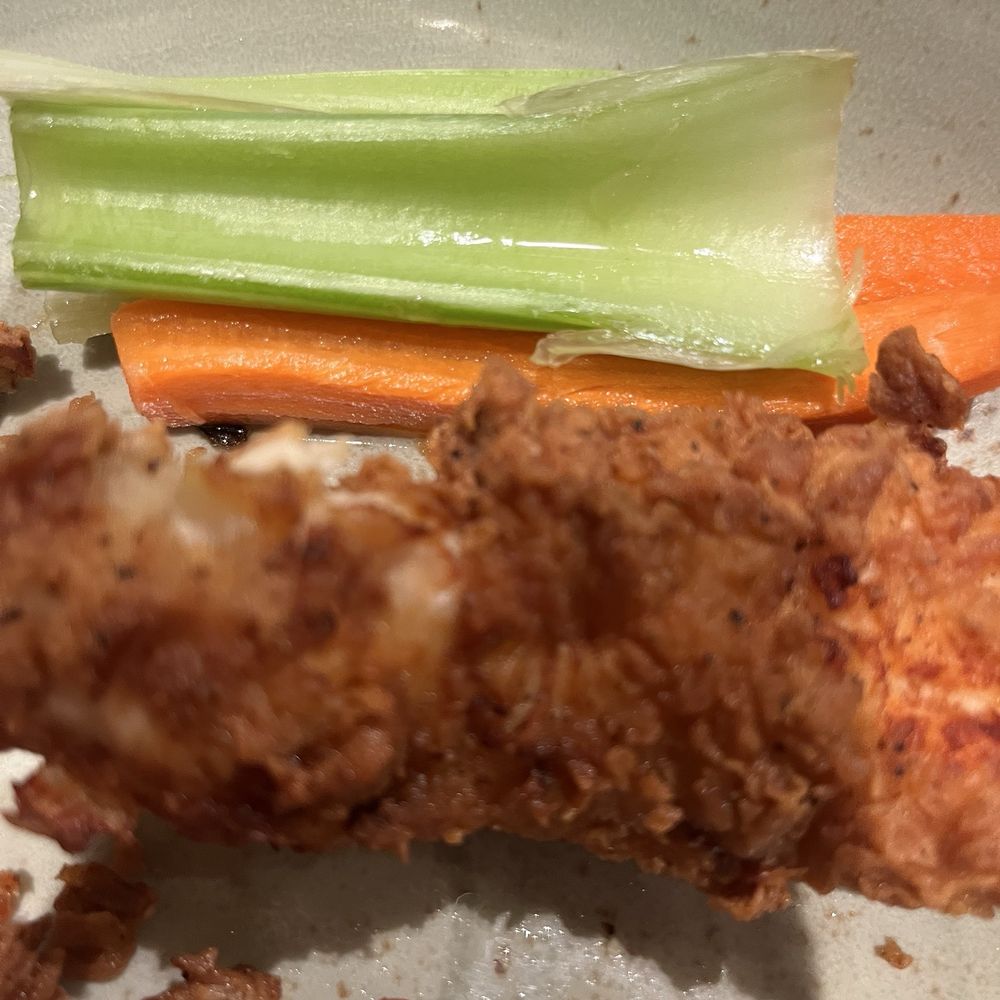 Brass Fork - Chicken tenders with raw veggies - Cafes Near Me - Henderson, Nevada