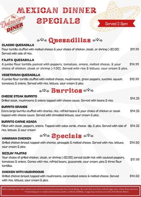 Menu photo 6 The Delaware Diner Delaware, OH