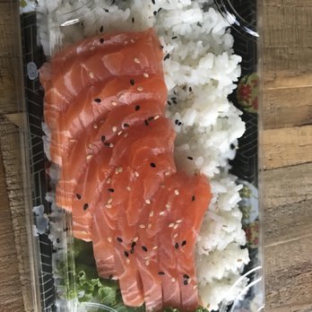 Kiyo - Sake Don (raw salmon on sushi rice) - Japanese Near Me - Toronto, Ontario Kiyo - Sake Don (raw salmon on sushi rice) - Japanese Near Me - Toronto, Ontario