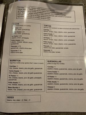 Menu photo 5 La Reforma Brewery Albuquerque, NM