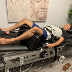 The Healing Joint - Lumbar decompression can help alleviate sciatic disc related symptoms such as pain in the lower back, sharp pain, tingling in feet and legs.