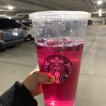 Starbucks - No straw or sips taken yet. This is how much the cup was filled to begin with. - Coffee & Tea Near Me - Madison, Wisconsin