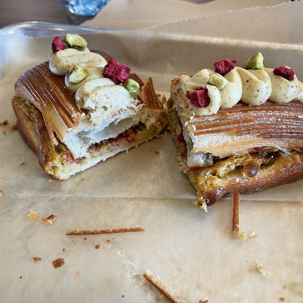 La Maison by Cafe Dear Leon - Pistachio raspberry danish - Coffee & Tea Near Me - Baltimore, Maryland La Maison by Cafe Dear Leon - Pistachio raspberry danish - Coffee & Tea Near Me - Baltimore, Maryland