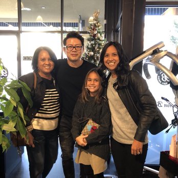 Salon Bona - Best Stylist/Hair Magician Mr Lee taking care of three generations. We had to follow him to his new place! - Hair Salons Near Me - Fullerton, California