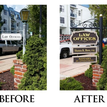 Chuck Peterson Designs - Gold leaf letters on cedar panels. New pole/bracket. - Graphic Design Near Me - San Diego, California Chuck Peterson Designs - Gold leaf letters on cedar panels. New pole/bracket. - Graphic Design Near Me - San Diego, California