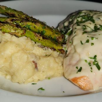 Chef Tony's Fresh Seafood - Crab stuffed salmon - Italian Near Me - Rockville, Maryland Chef Tony's Fresh Seafood - Crab stuffed salmon - Italian Near Me - Rockville, Maryland