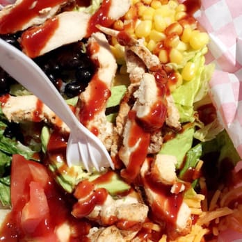 The Outpost Grill - BBQ Chicken Salad - Sandwiches Near Me - Long Beach, California The Outpost Grill - BBQ Chicken Salad - Sandwiches Near Me - Long Beach, California