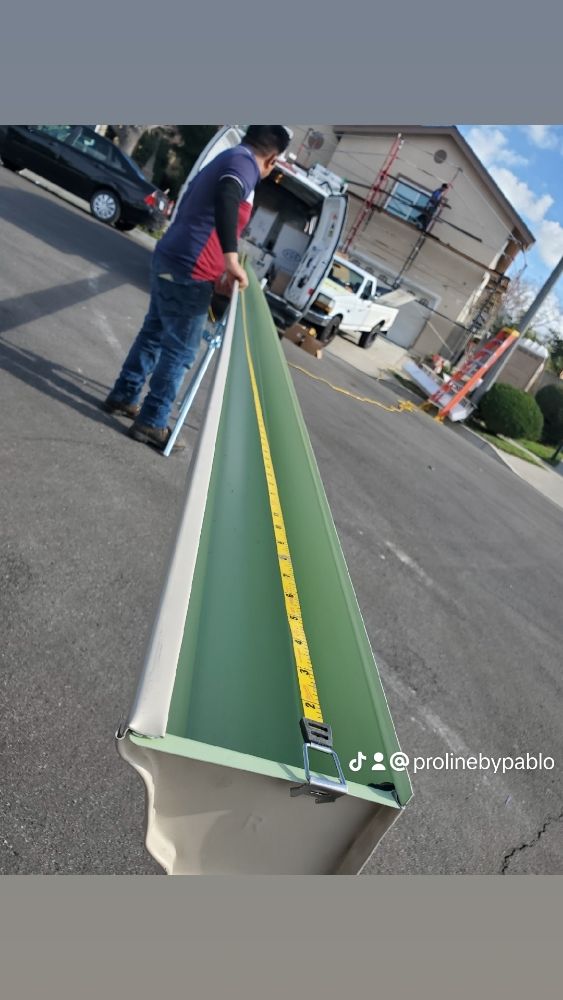 Slide of ProLine - Seamless Rain Gutters