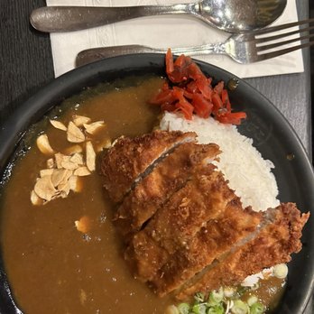 Abiko Curry - Basic Curry Rice with pork cutlet - Japanese Curry Near Me - New York, New York Abiko Curry - Basic Curry Rice with pork cutlet - Japanese Curry Near Me - New York, New York