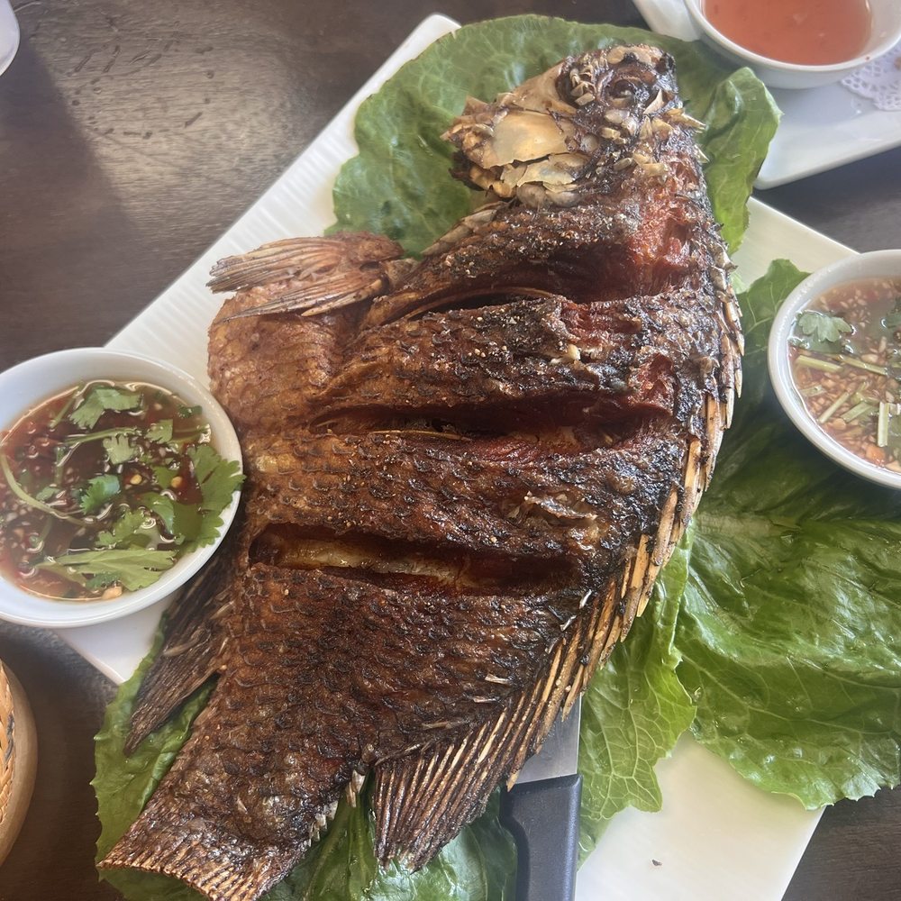 Holy Khao - Fried Tilapia - Laotian Near Me - Garland, Texas Holy Khao - Fried Tilapia - Laotian Near Me - Garland, Texas