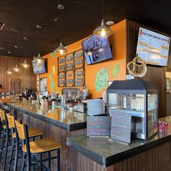 High Tanks Brewing Company - Bar seating