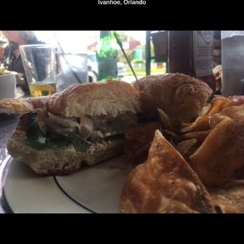 White Wolf Cafe - Chicken Salad Croissant - New American Near Me - Orlando, Florida White Wolf Cafe - Chicken Salad Croissant - New American Near Me - Orlando, Florida