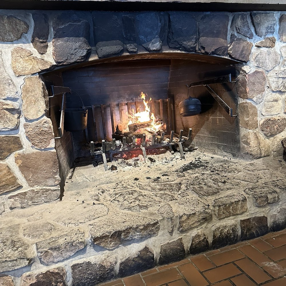 Warm cozy fireplace Warm cozy fireplace