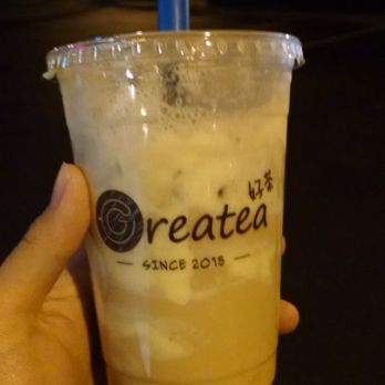 Greatea - Greatea (Large) with Boba (Tapioca pearls) - Bubble Tea Near Me - Johns Creek, Georgia Greatea - Greatea (Large) with Boba (Tapioca pearls) - Bubble Tea Near Me - Johns Creek, Georgia