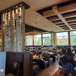 Partial view of their spacious and airy dining room.