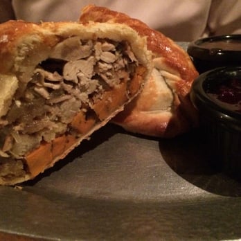 Cornish Pasty - The Pilgrim - Thanksgiving dinner in a pasty.  And awesome. - British Near Me - Las Vegas, Nevada