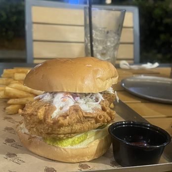 KC Bistro - Fried deluxe chicken sandwich deluxe. - Korean Near Me - Weston, Florida KC Bistro - Fried deluxe chicken sandwich deluxe. - Korean Near Me - Weston, Florida