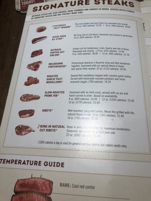 Menu photo 2 Outback Steakhouse Brick Township, NJ