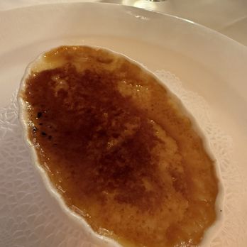 Le Yaca - Creme Brûlée. It was perfect consistency and delicious. - French Near Me - Williamsburg, Virginia