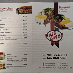 ParsGrill - Menu - outside