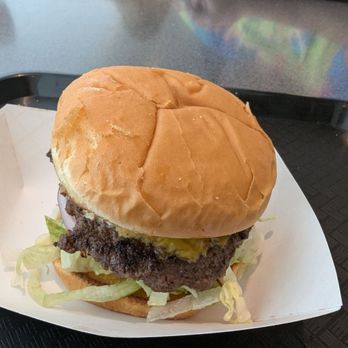 Stoopid Burger - One level below Stoopid, this is their Almost There burger. - Food Trucks Near Me - Portland, Oregon
